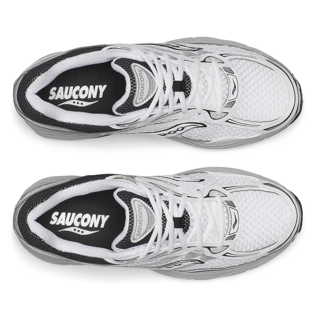 Saucony ProGrid Omni 9 — Blanc / Argent
