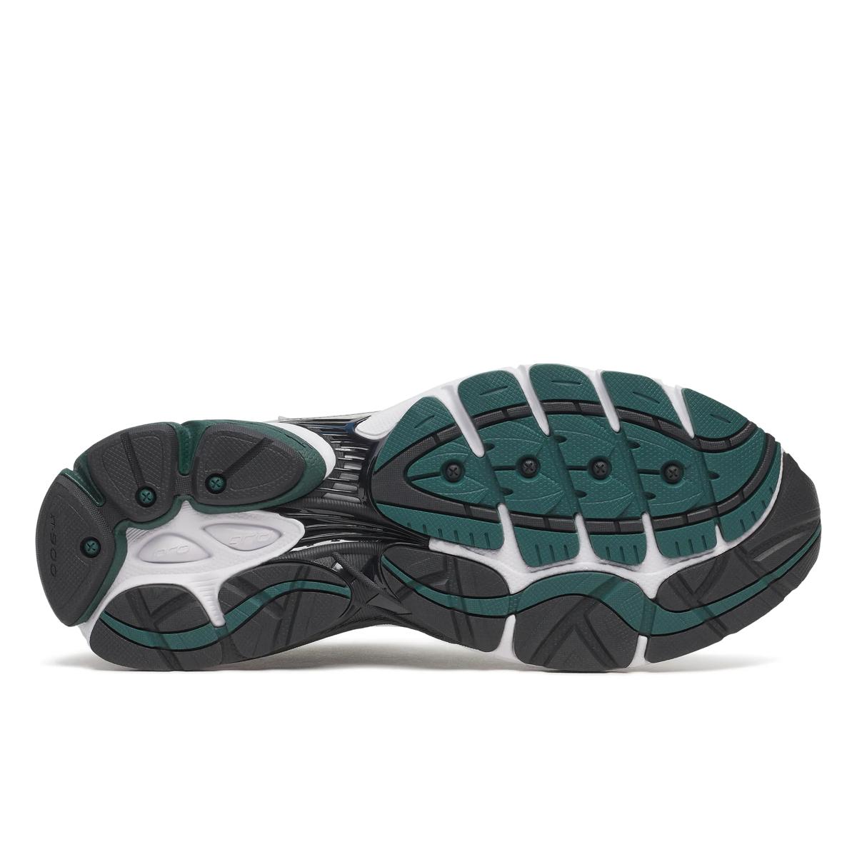Saucony ProGrid Omni 9 — Blanc / Sarcelle