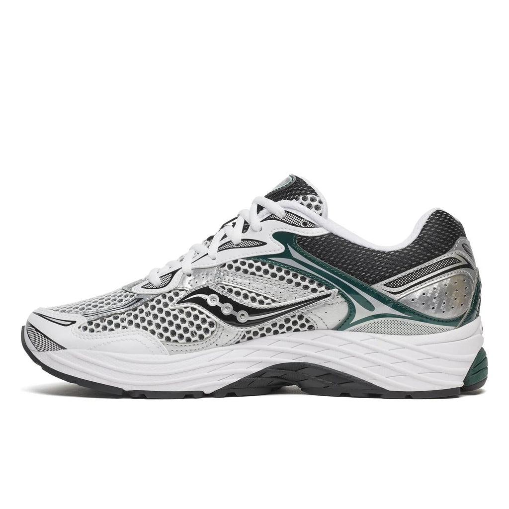Saucony ProGrid Omni 9 — Blanc / Sarcelle
