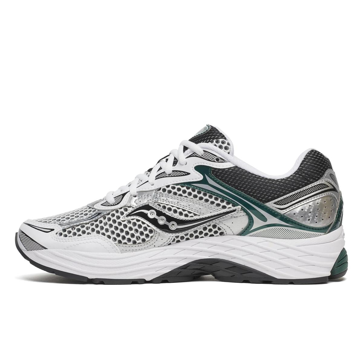 Saucony ProGrid Omni 9 — Blanc / Sarcelle