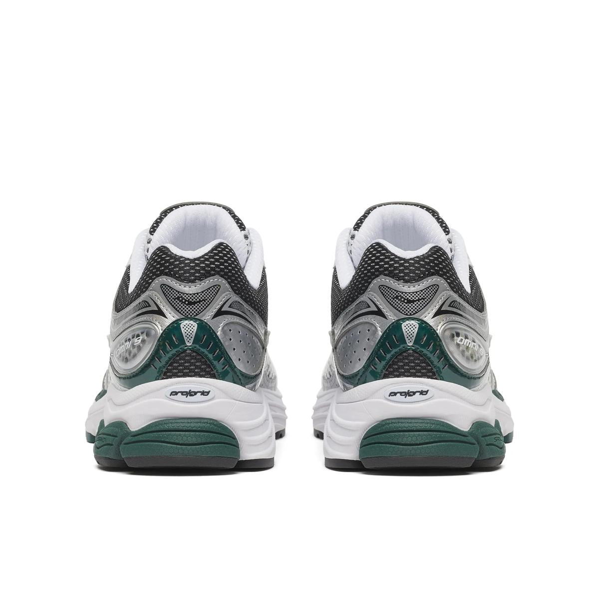 Saucony ProGrid Omni 9 — Blanc / Sarcelle