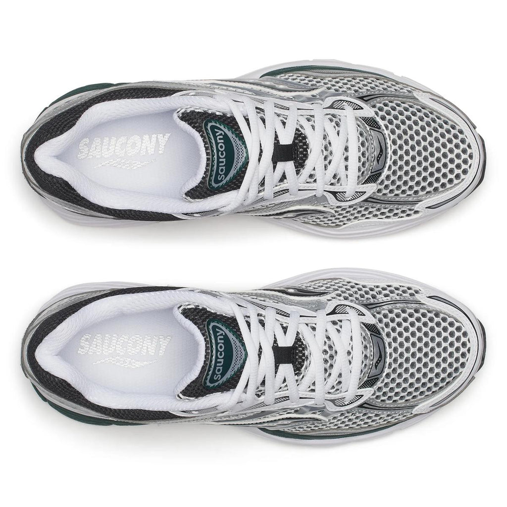 Saucony ProGrid Omni 9 — Blanc / Sarcelle