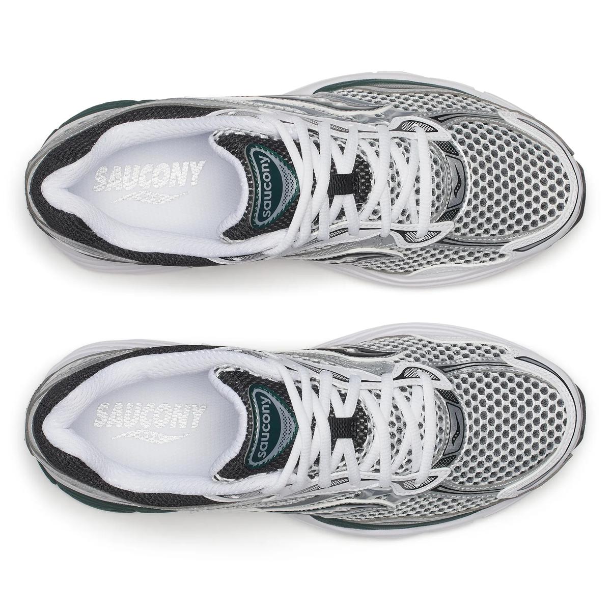 Saucony ProGrid Omni 9 — Blanc / Sarcelle