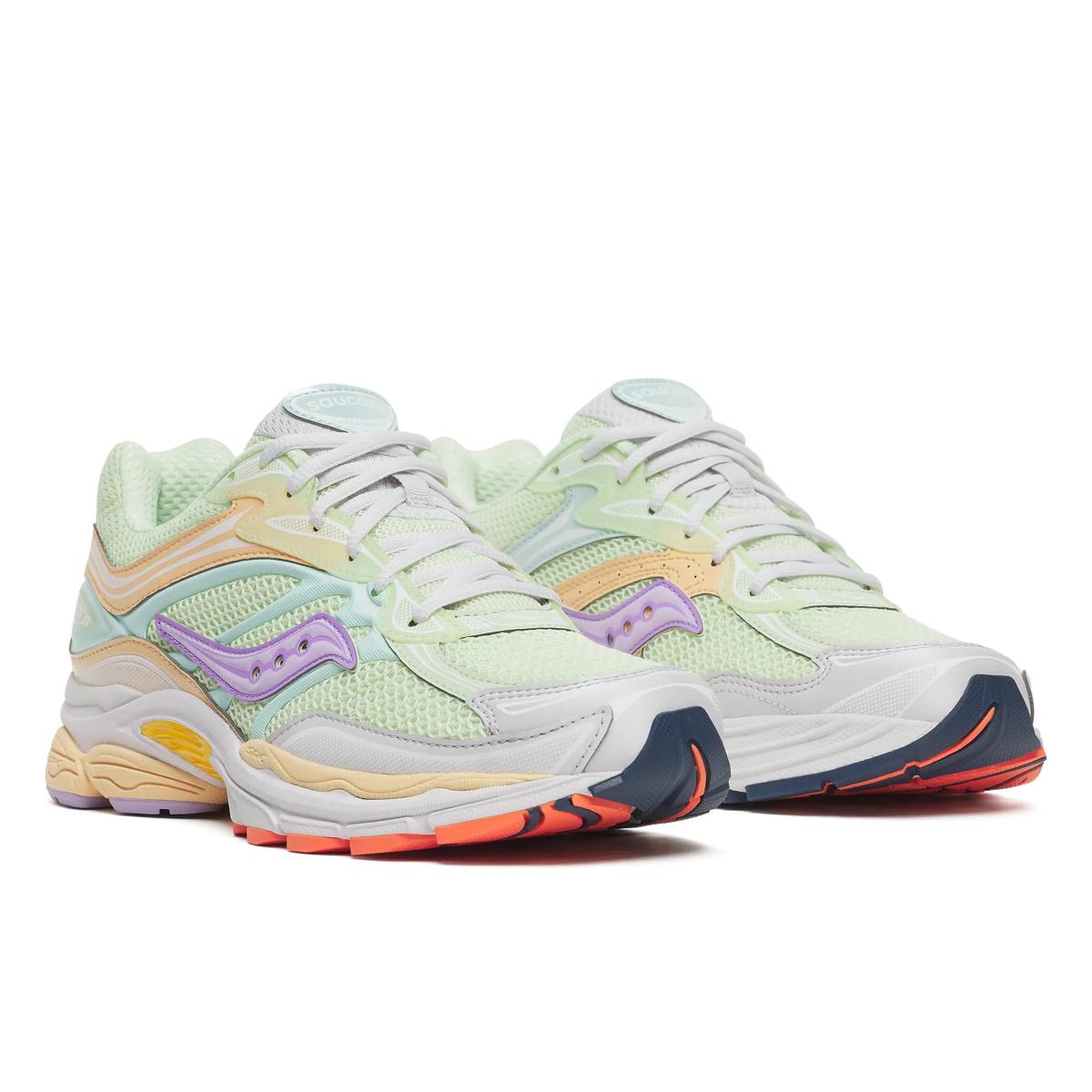 Saucony ProGrid Omni 9 — Menthe / Lilas pastel