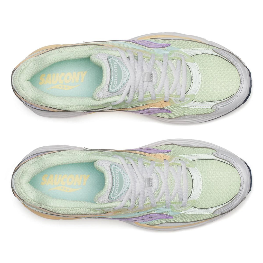 Saucony ProGrid Omni 9 — Menthe / Lilas pastel