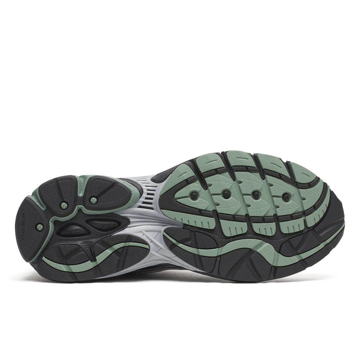 Saucony ProGrid Omni 9 — Marine / Marron / Vert