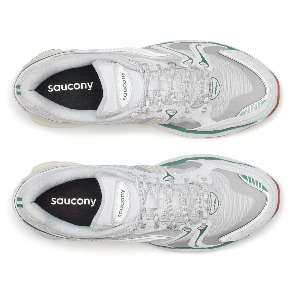 Saucony ProGrid Triumph 4 — Blanc / Vert