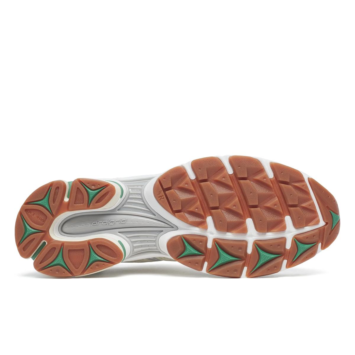 Saucony ProGrid Triumph 4 — Blanc / Vert