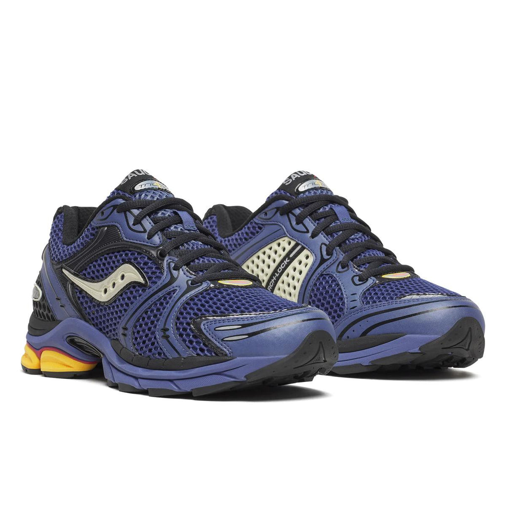 Saucony ProGrid Triumph 4 — Marine / Jaune