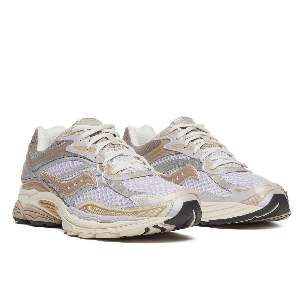 Saucony ProGrid Omni 9 — Crème / Argent
