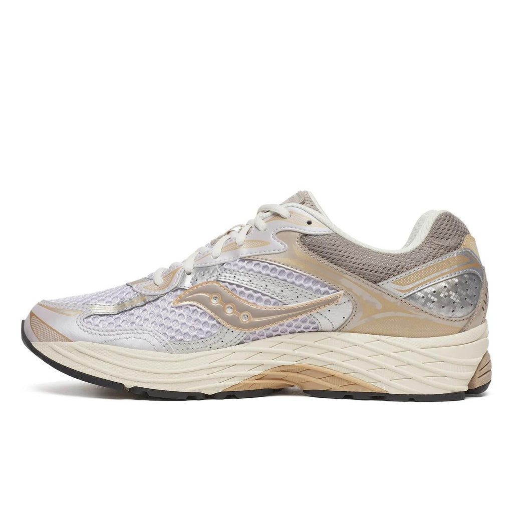 Saucony ProGrid Omni 9 — Crème / Argent