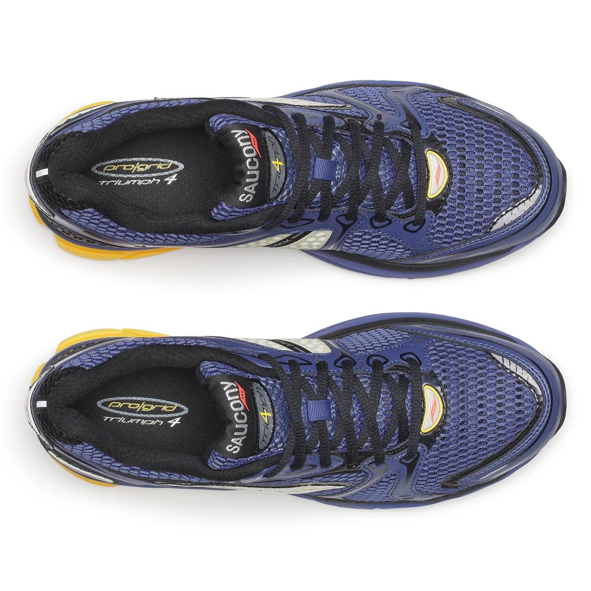 Saucony ProGrid Triumph 4 — Marine / Jaune