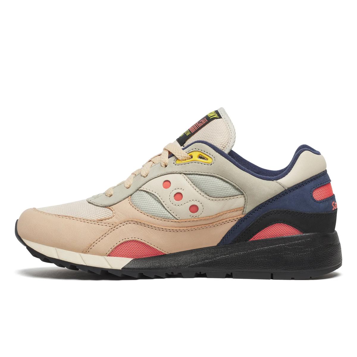 Saucony Shadow 6000 — Beige / Marine / Corail