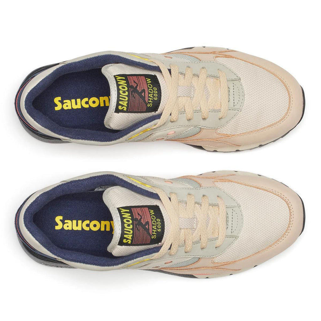 Saucony Shadow 6000 — Beige / Marine / Corail
