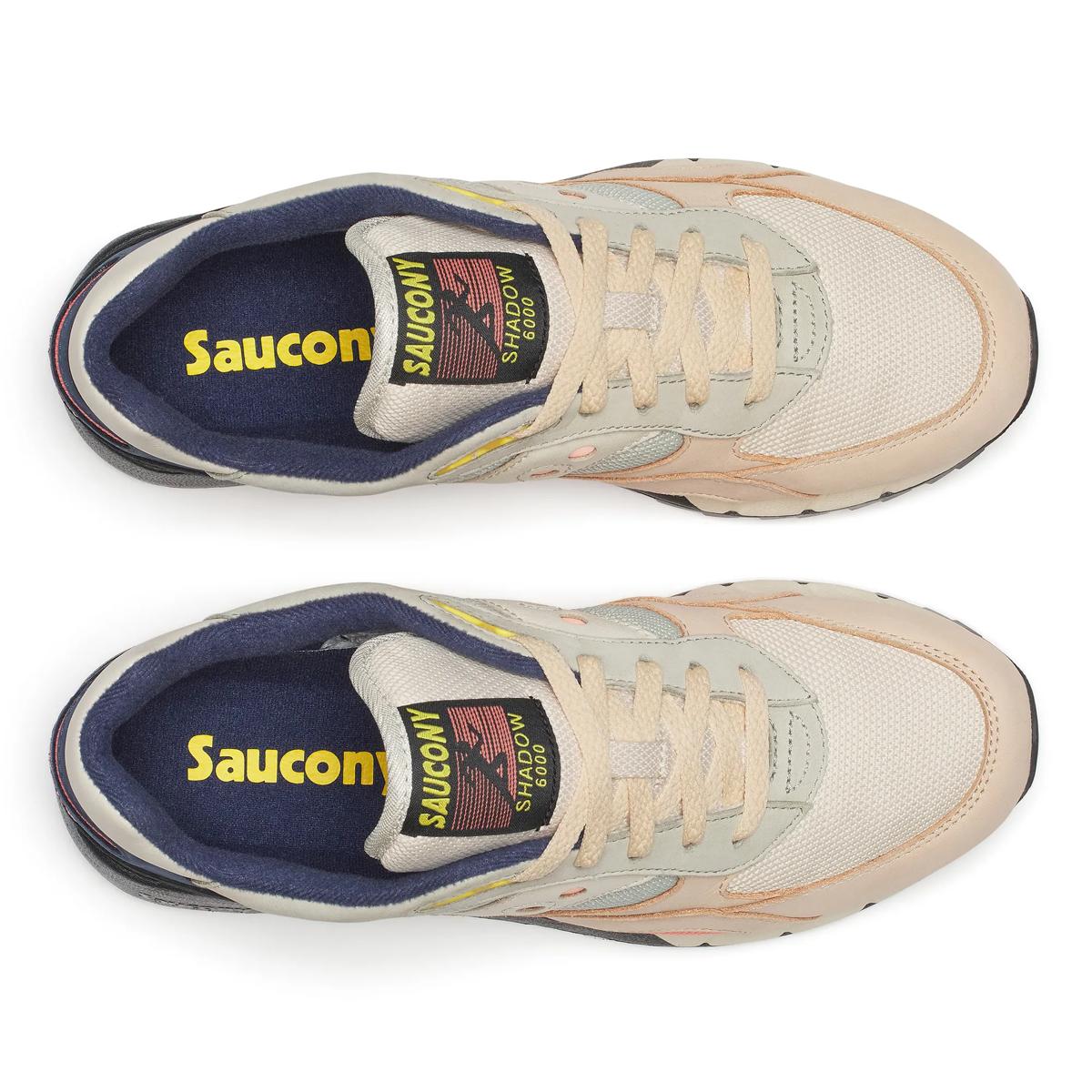 Saucony Shadow 6000 — Beige / Marine / Corail