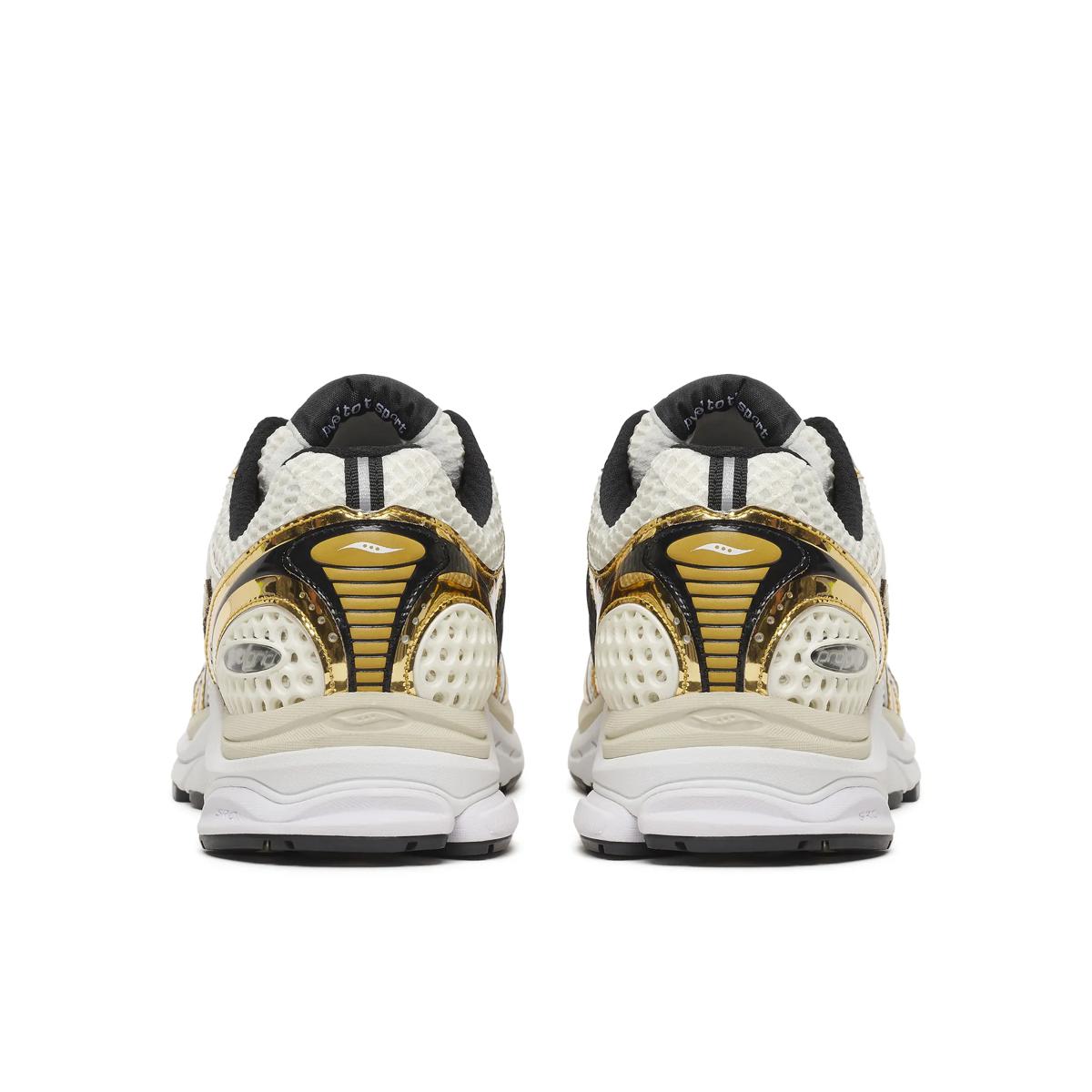 Saucony ProGrid Triumph 4 — Blanc / Or