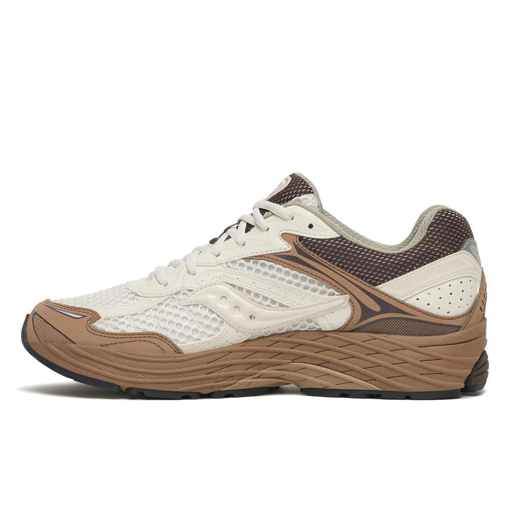 Saucony ProGrid Omni 9 — Crème / Marron