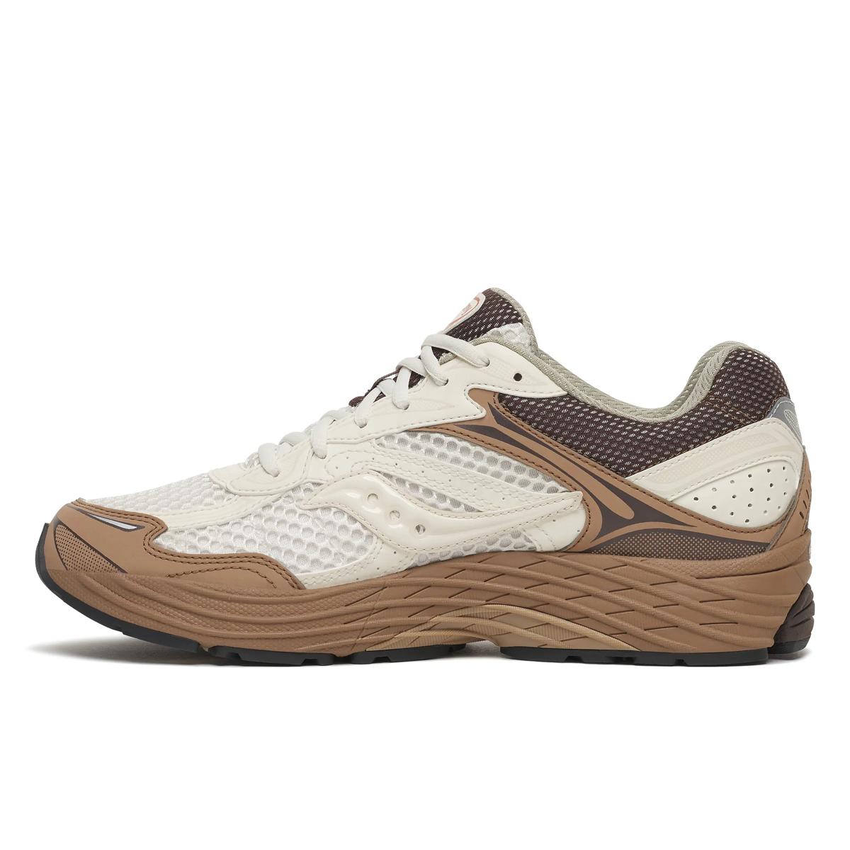 Saucony ProGrid Omni 9 — Crème / Marron
