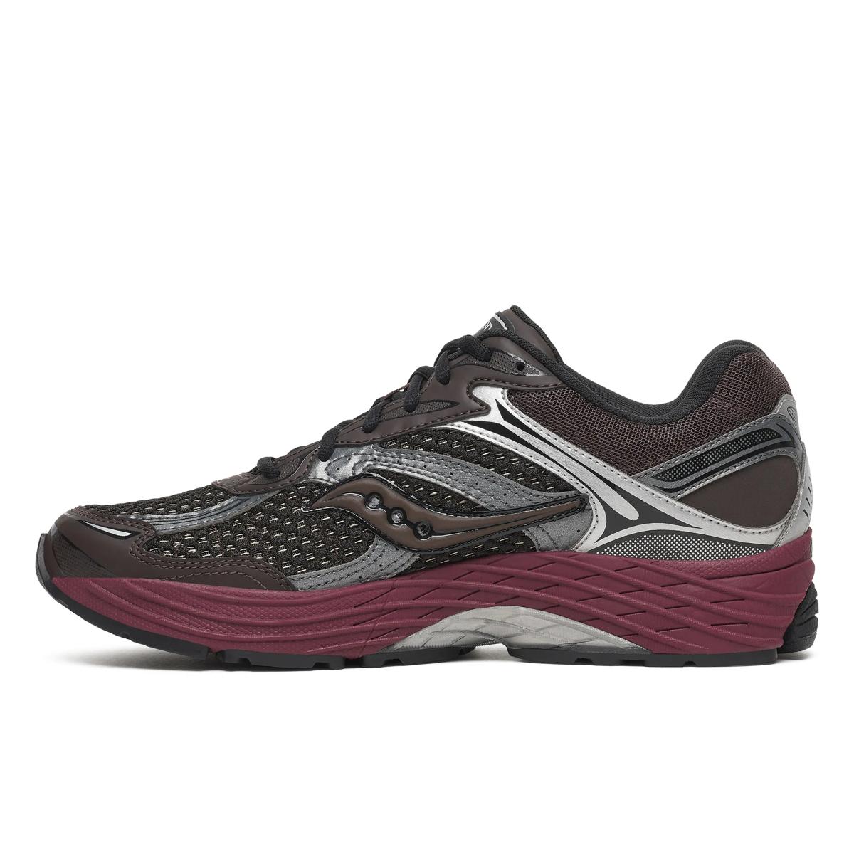 Saucony ProGrid Omni 9 — Noir / Bordeaux