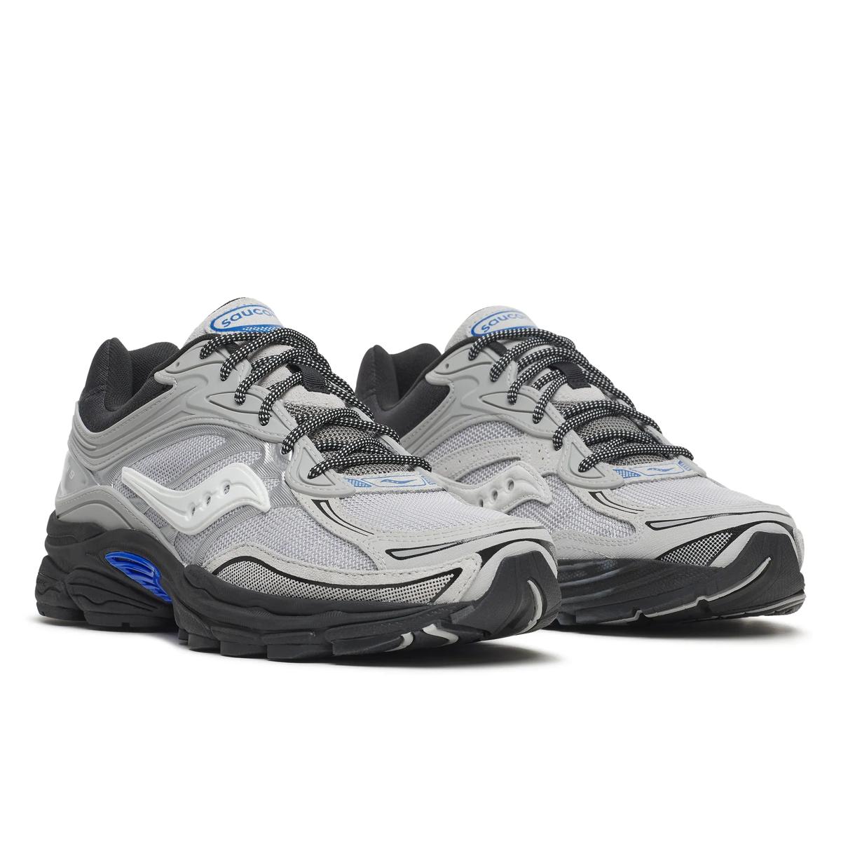 Saucony ProGrid Omni 9 — Gris / Bleu roi