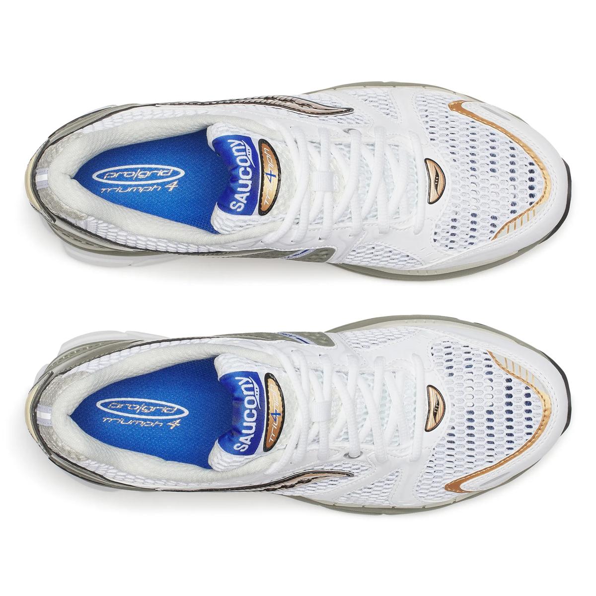 Saucony ProGrid Triumph 4 — Blanc / Cuivre
