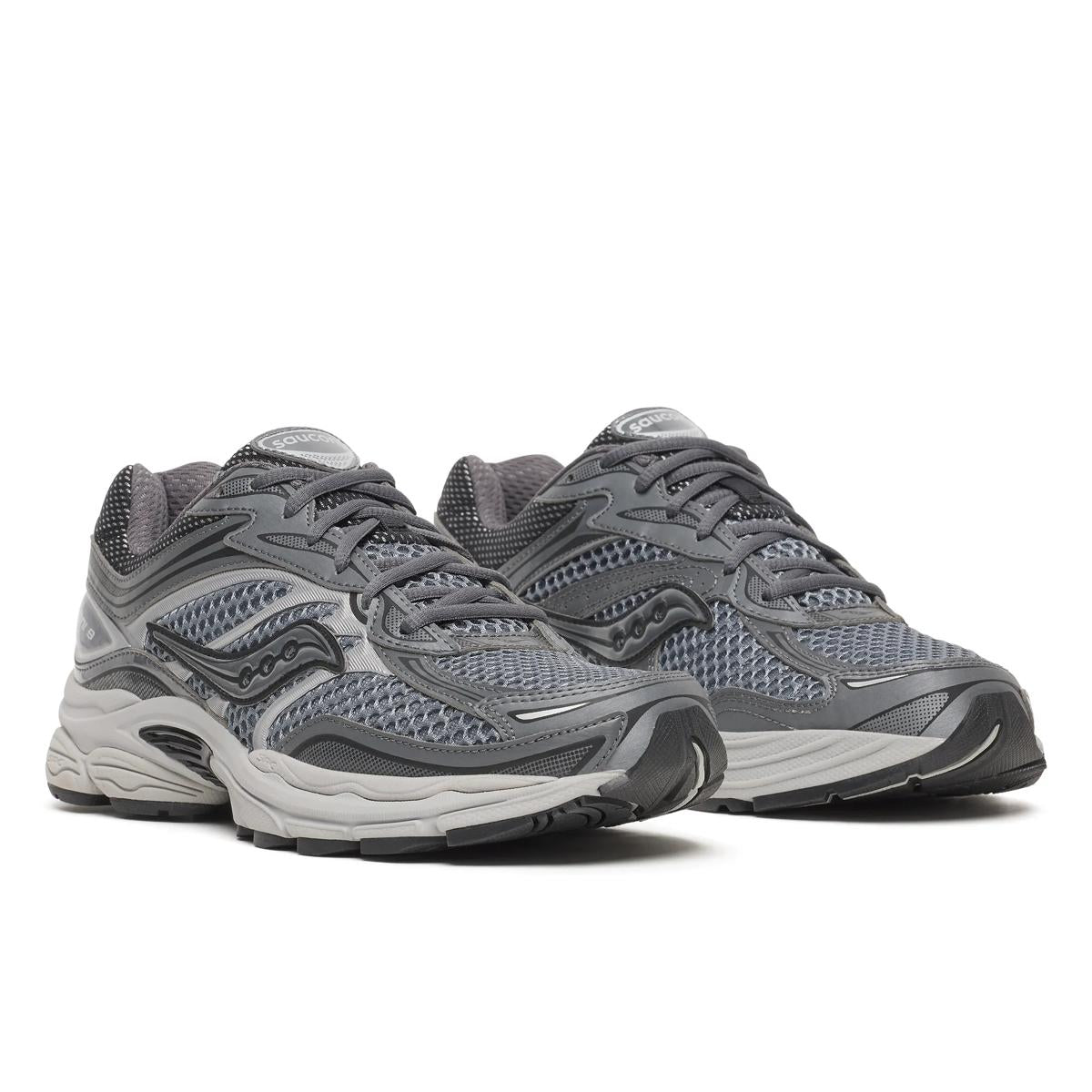 Saucony ProGrid Omni 9 — Gris anthracite