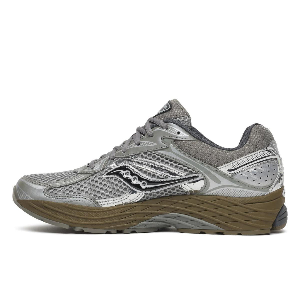 Saucony ProGrid Omni 9 — Argent / Kaki