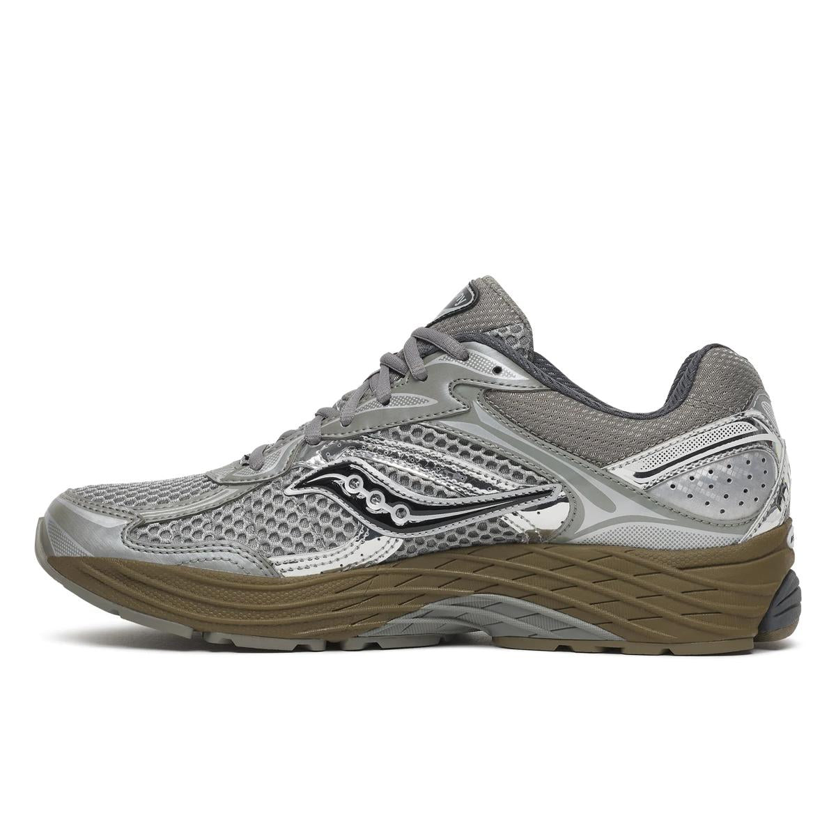 Saucony ProGrid Omni 9 — Argent / Kaki