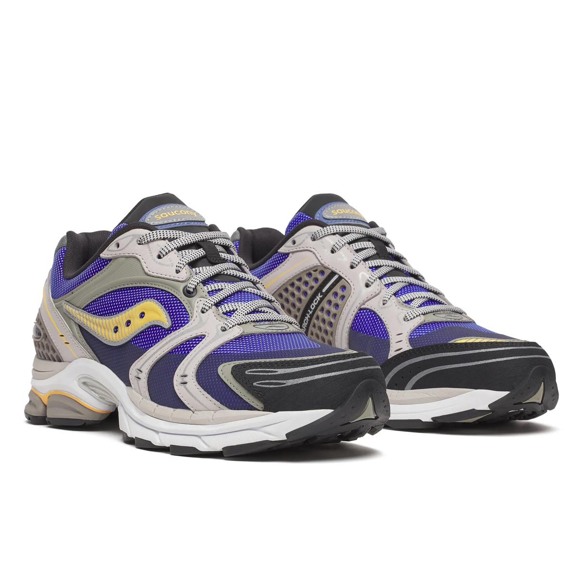 Saucony ProGrid Triumph 4 — Violet / Beige / Noir
