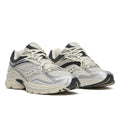 Saucony ProGrid Omni 9 — Crème / Argent / Noir