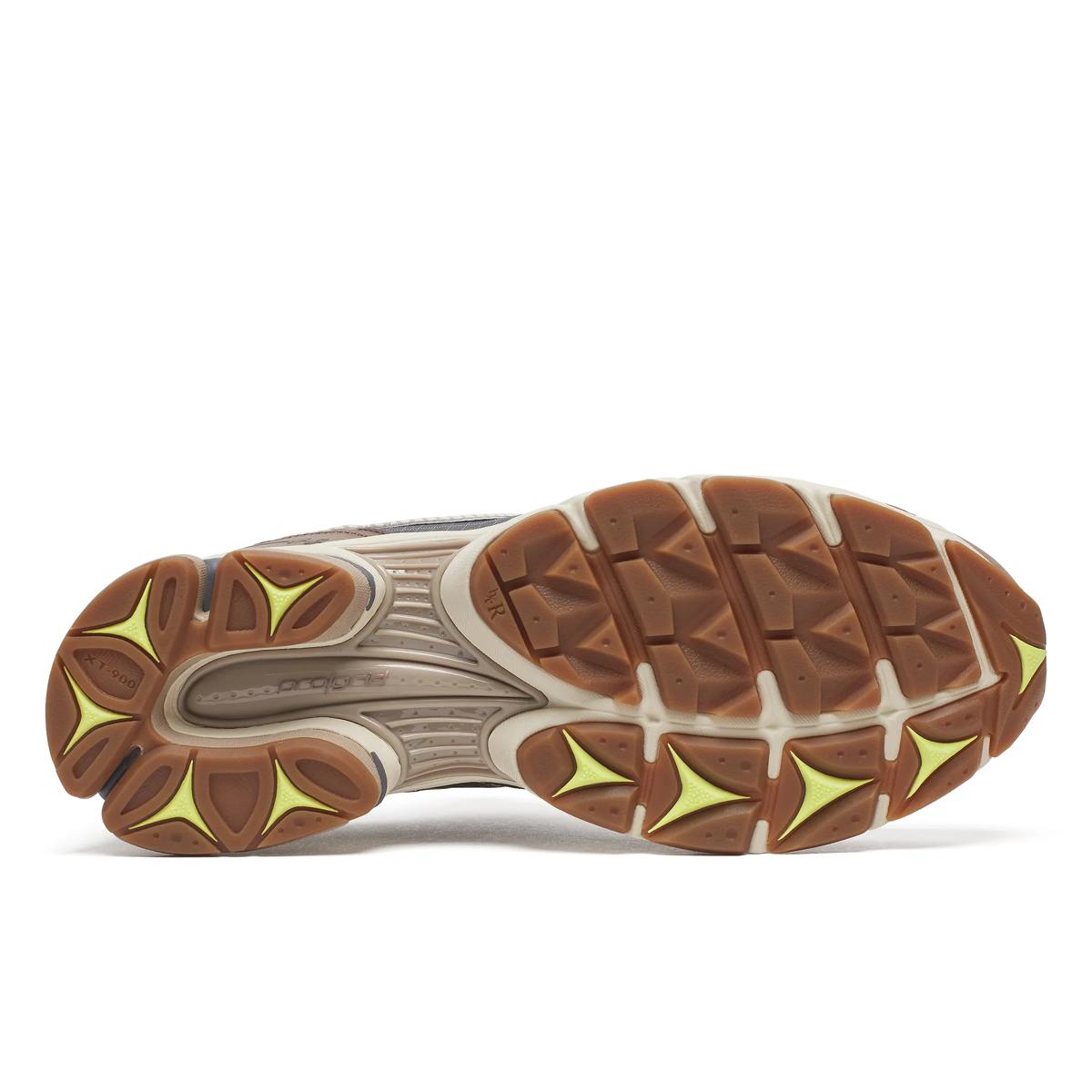 Saucony ProGrid Triumph 4 — Marron / Vert fluo