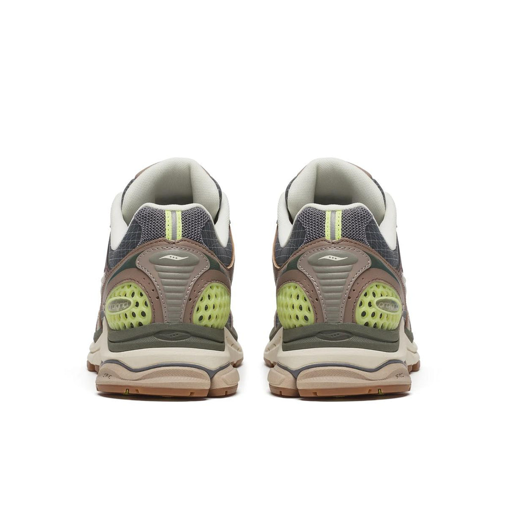 Saucony ProGrid Triumph 4 — Marron / Vert fluo