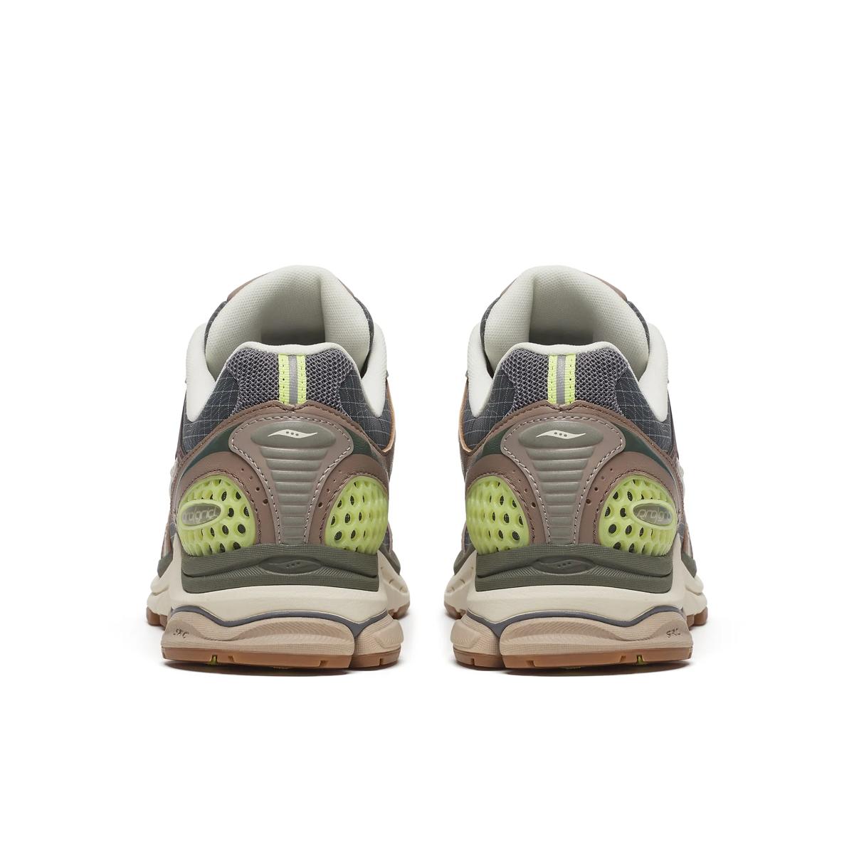 Saucony ProGrid Triumph 4 — Marron / Vert fluo