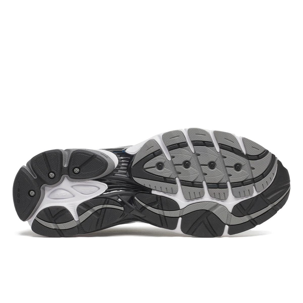 Saucony ProGrid Omni 9 — Gris / Argent / Blanc