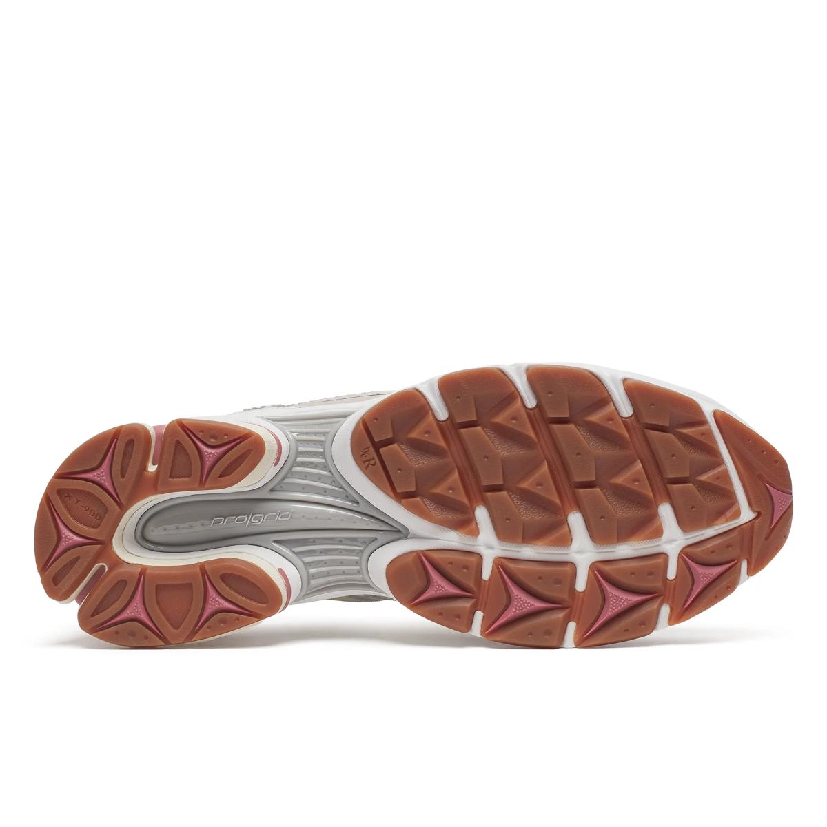 Saucony ProGrid Triumph 4 — Blanc / Rouge