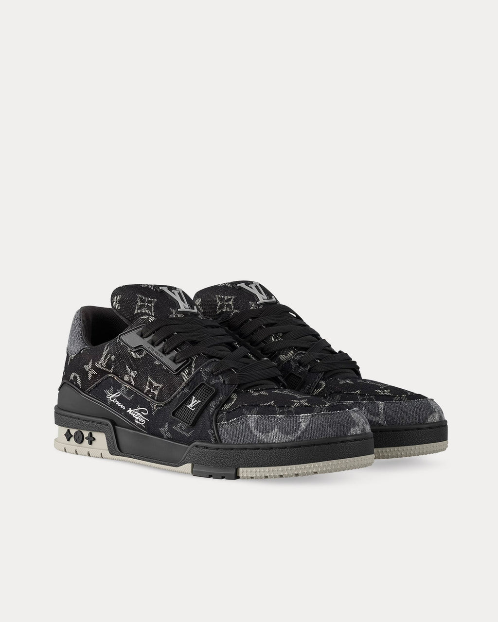 LV Trainer Noir / Gris Monogram