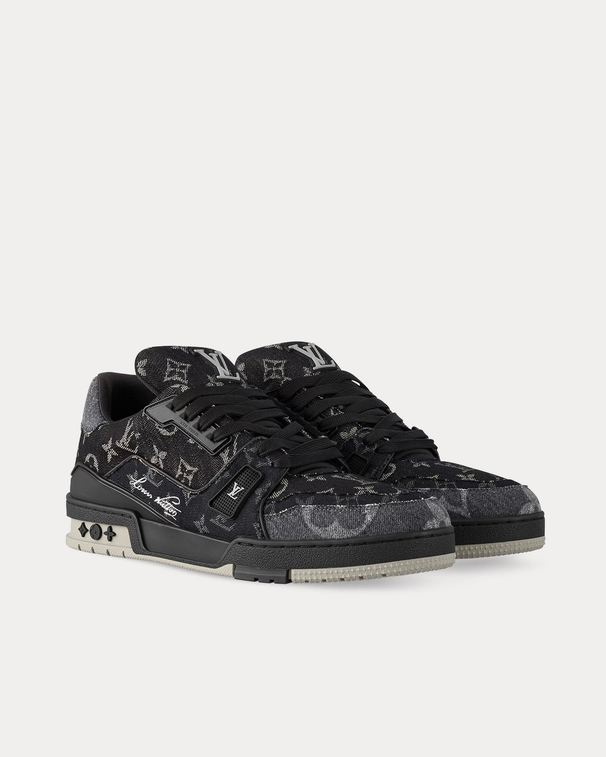 LV Trainer Noir / Gris Monogram