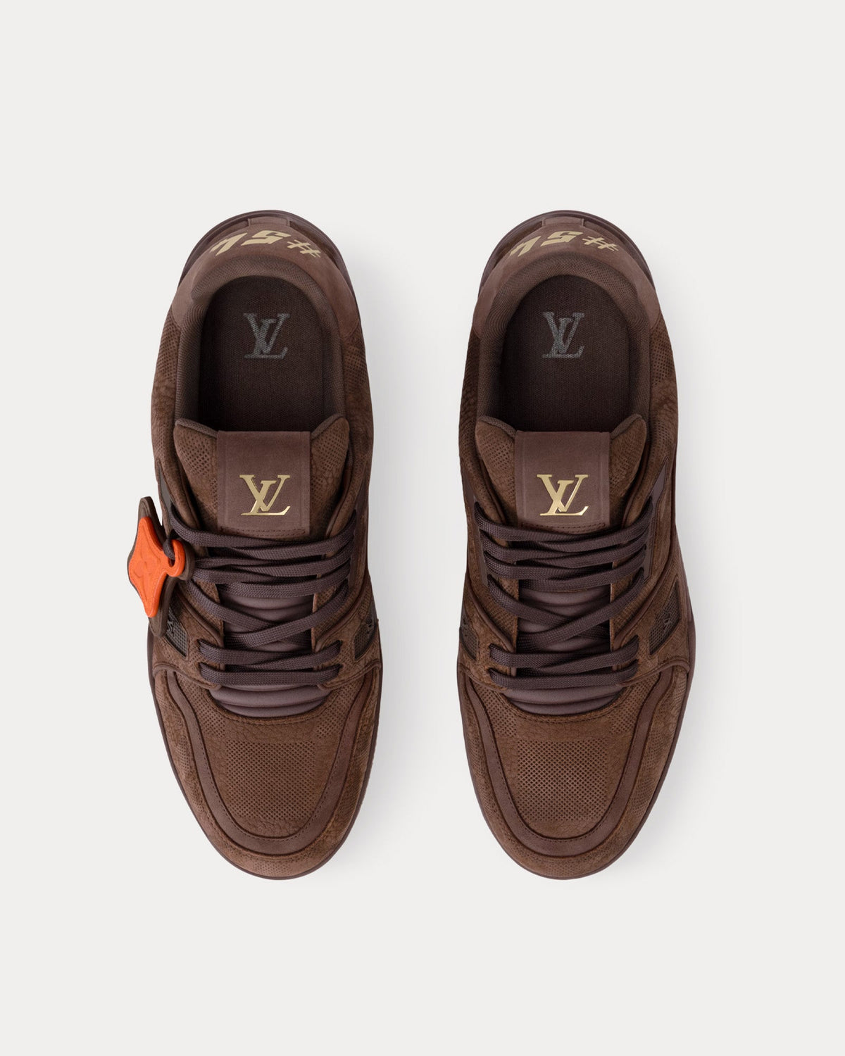 LV Trainer Marron Damier