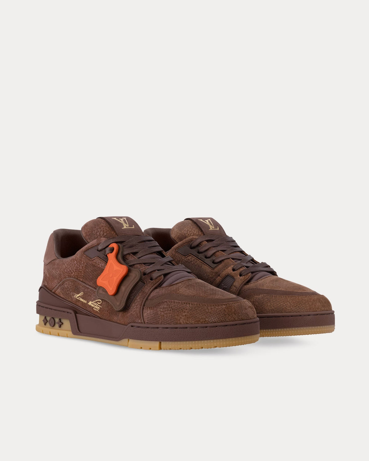 LV Trainer Marron Damier