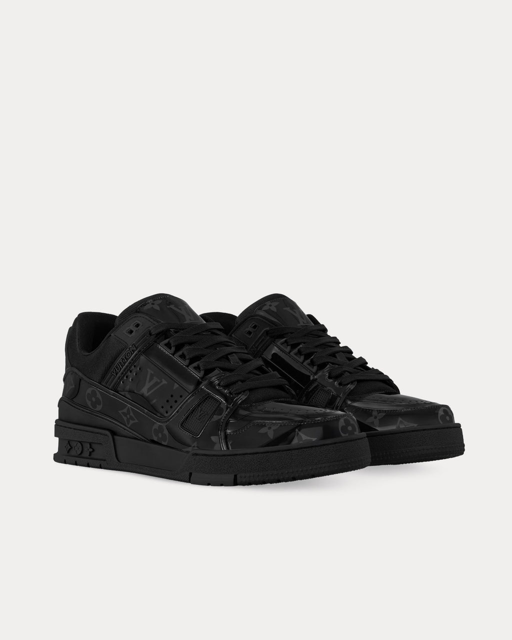 LV Trainer Noir Monogram PVC