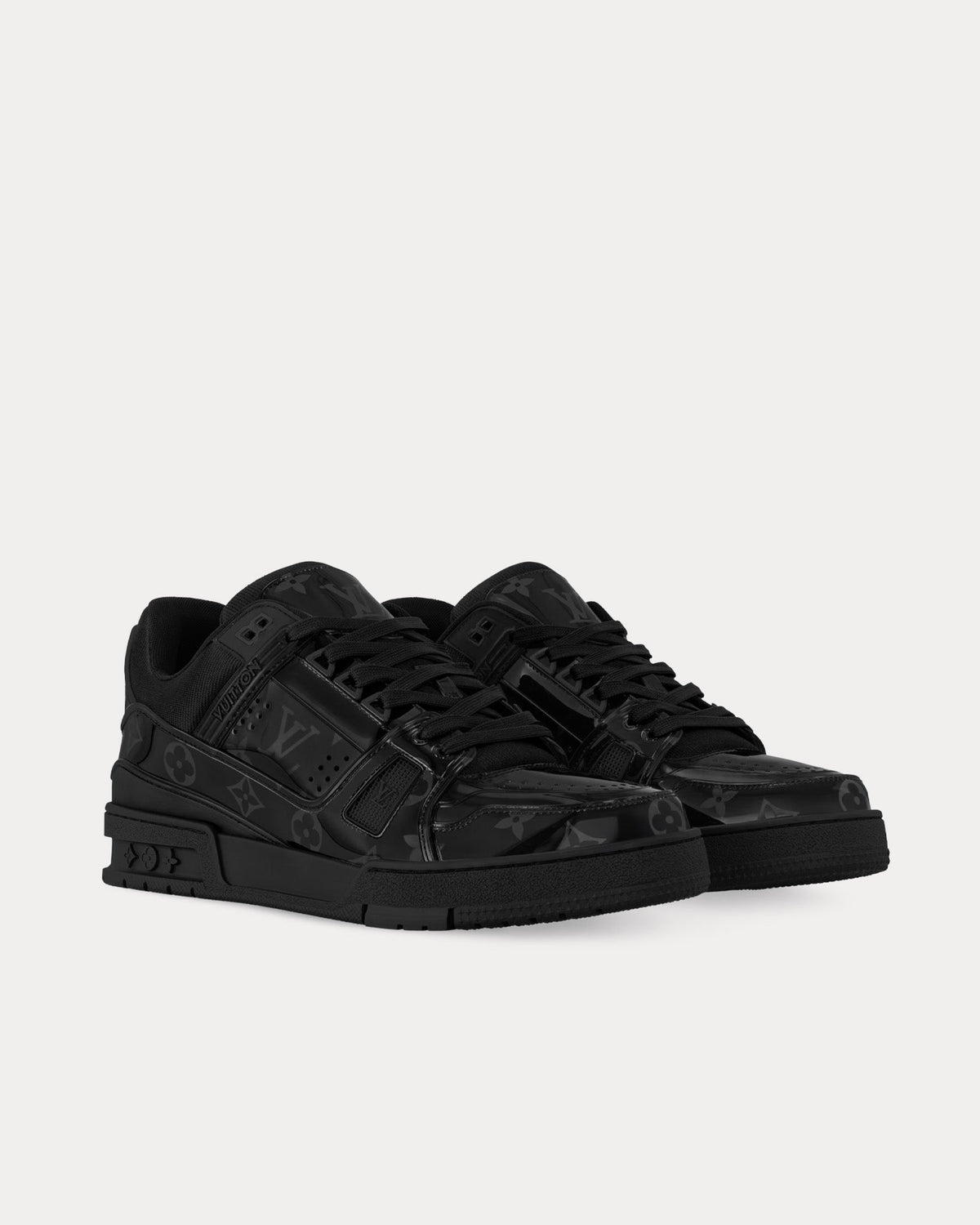 LV Trainer Noir Monogram PVC