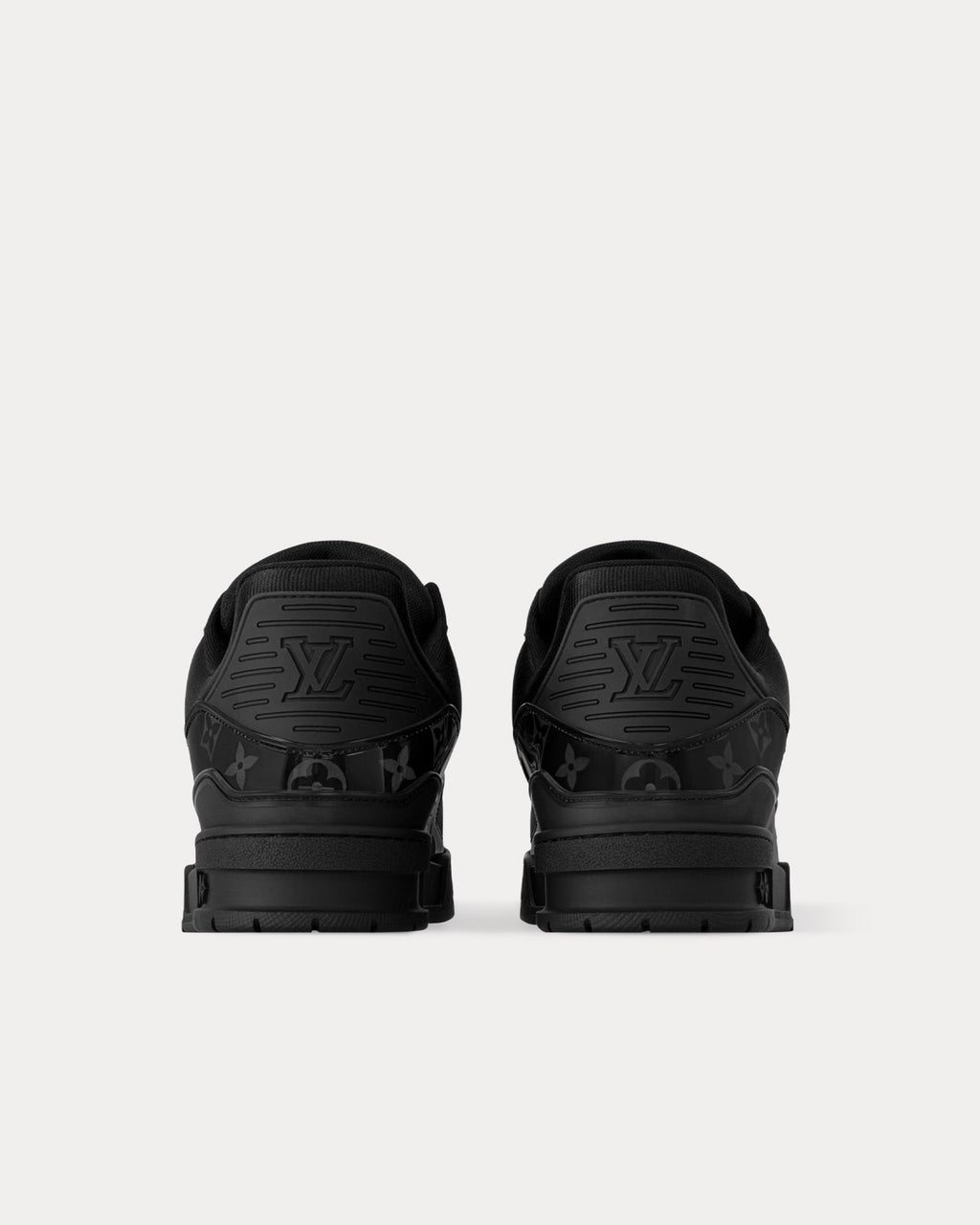 LV Trainer Noir Monogram PVC