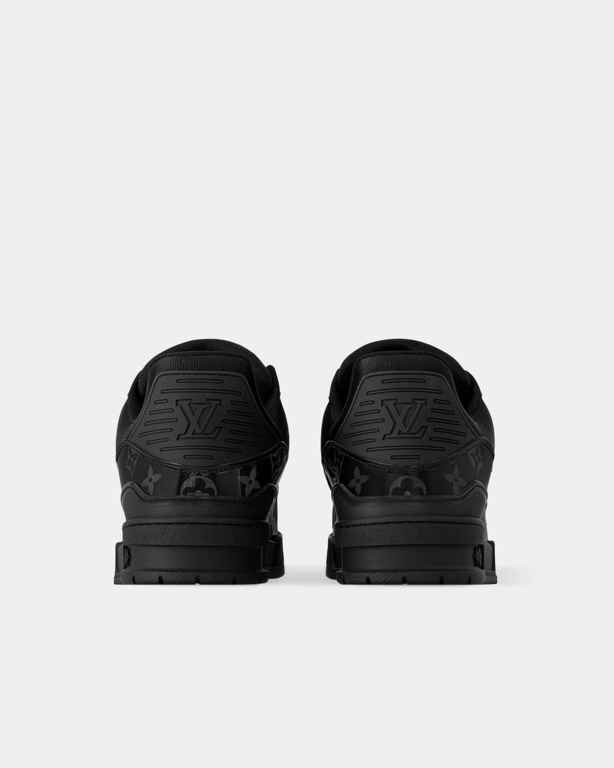 LV Trainer Noir Monogram PVC