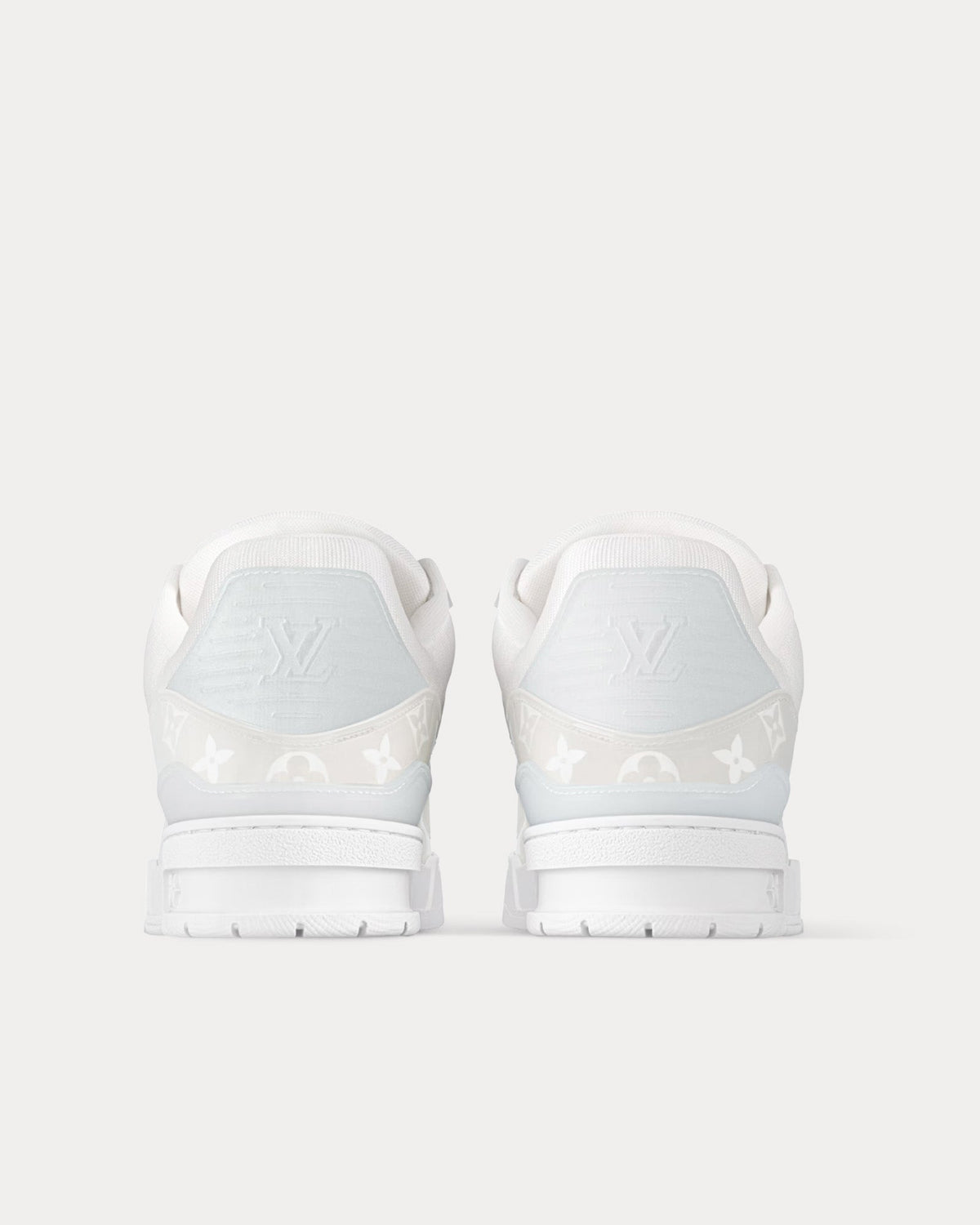 LV Trainer Blanc Monogram PVC