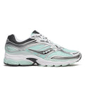 Saucony ProGrid Omni 9 — Blanc / Menthe — vue de profil