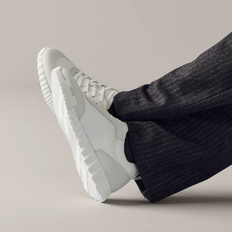 Hermès Bouncing — Blanc / Gris clair