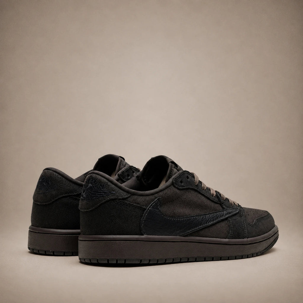 Nike Air Jordan 1 Low OG × Travis Scott — Velvet Brown