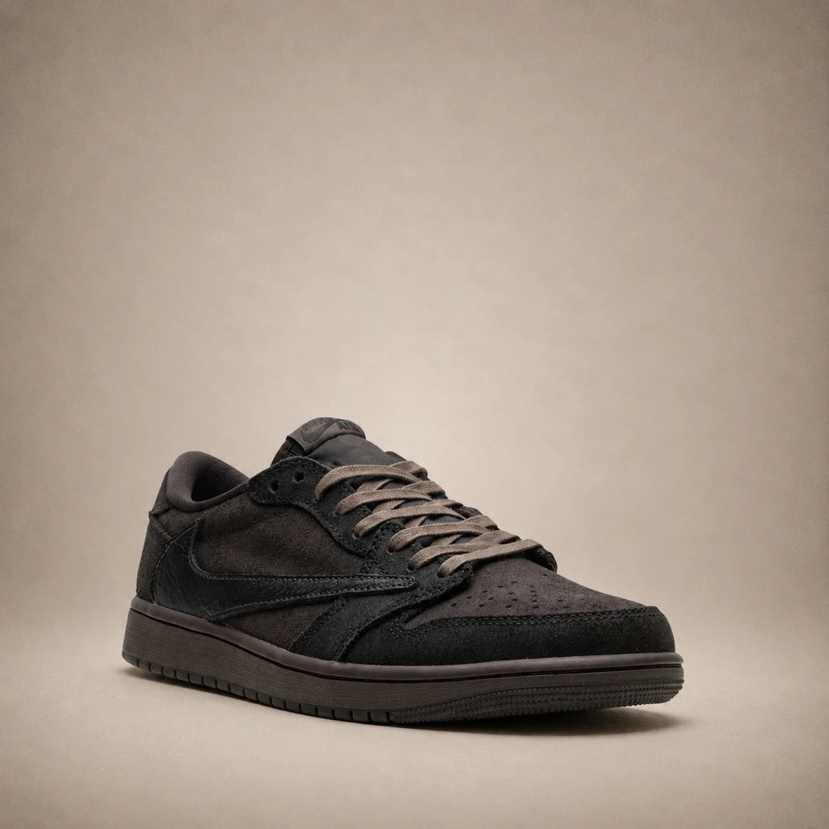 Nike Air Jordan 1 Low OG × Travis Scott — Velvet Brown