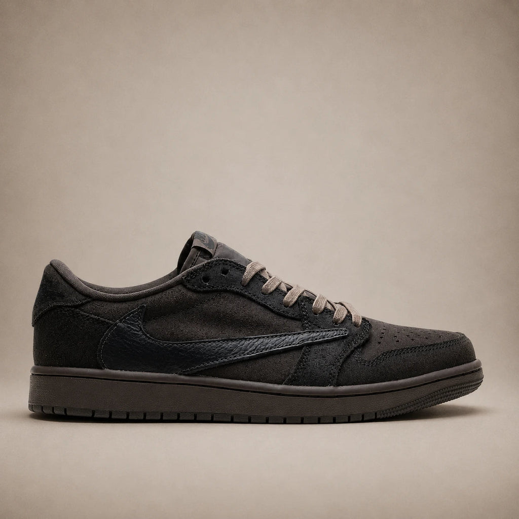 Nike Air Jordan 1 Low OG × Travis Scott — Velvet Brown