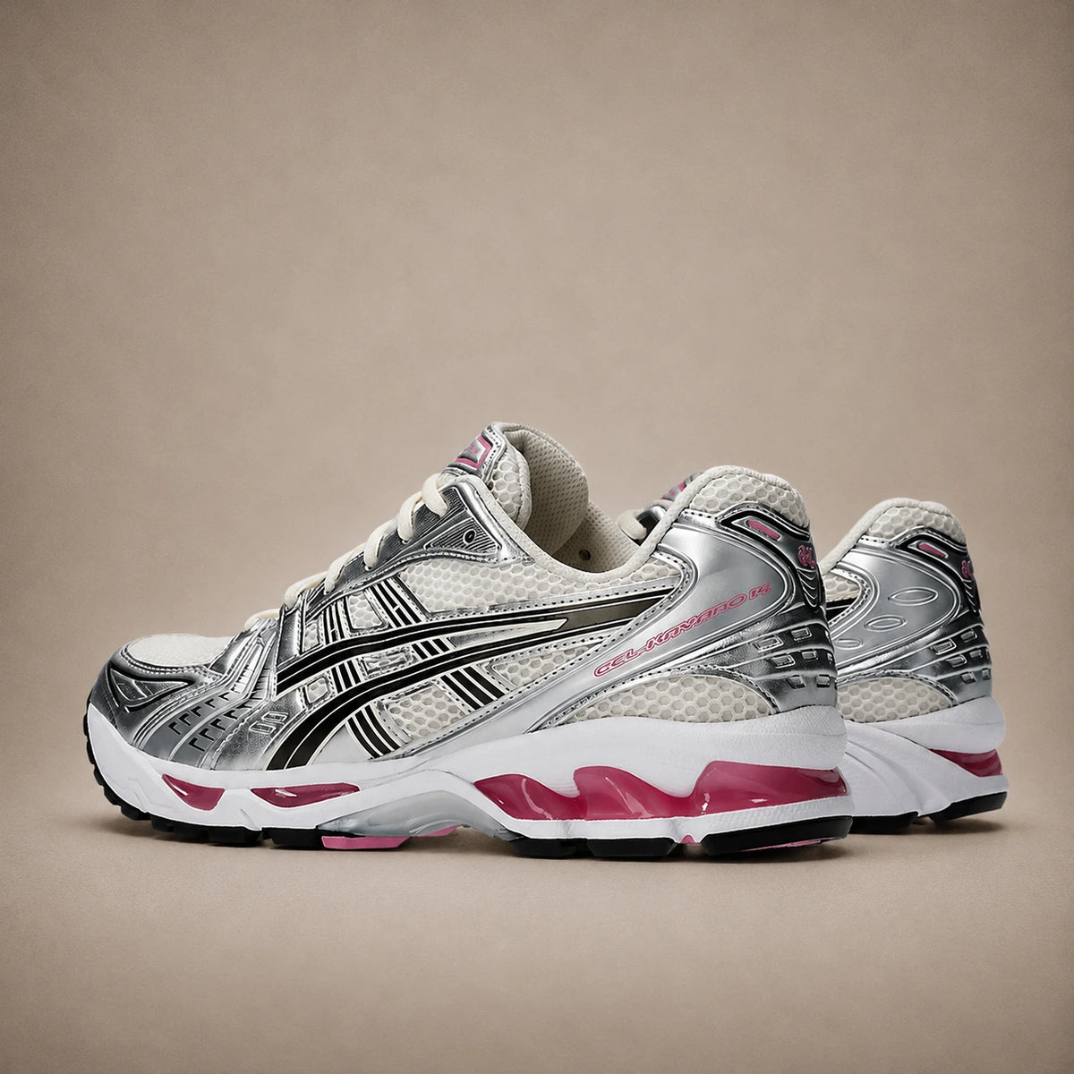 Asics Gel-Kayano 14 — Rose / Argent